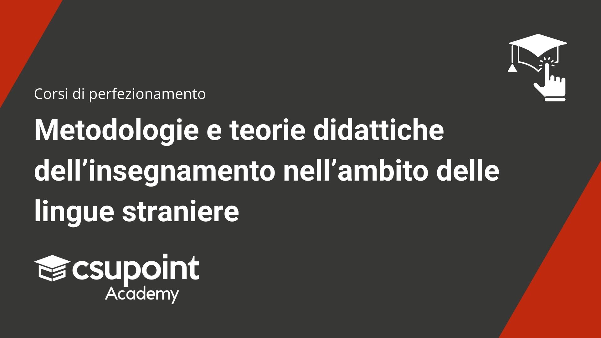 La formazione continua dell’insegnante metodologie e teorie didattiche dell’insegnamento nell’ambito delle lingue straniere