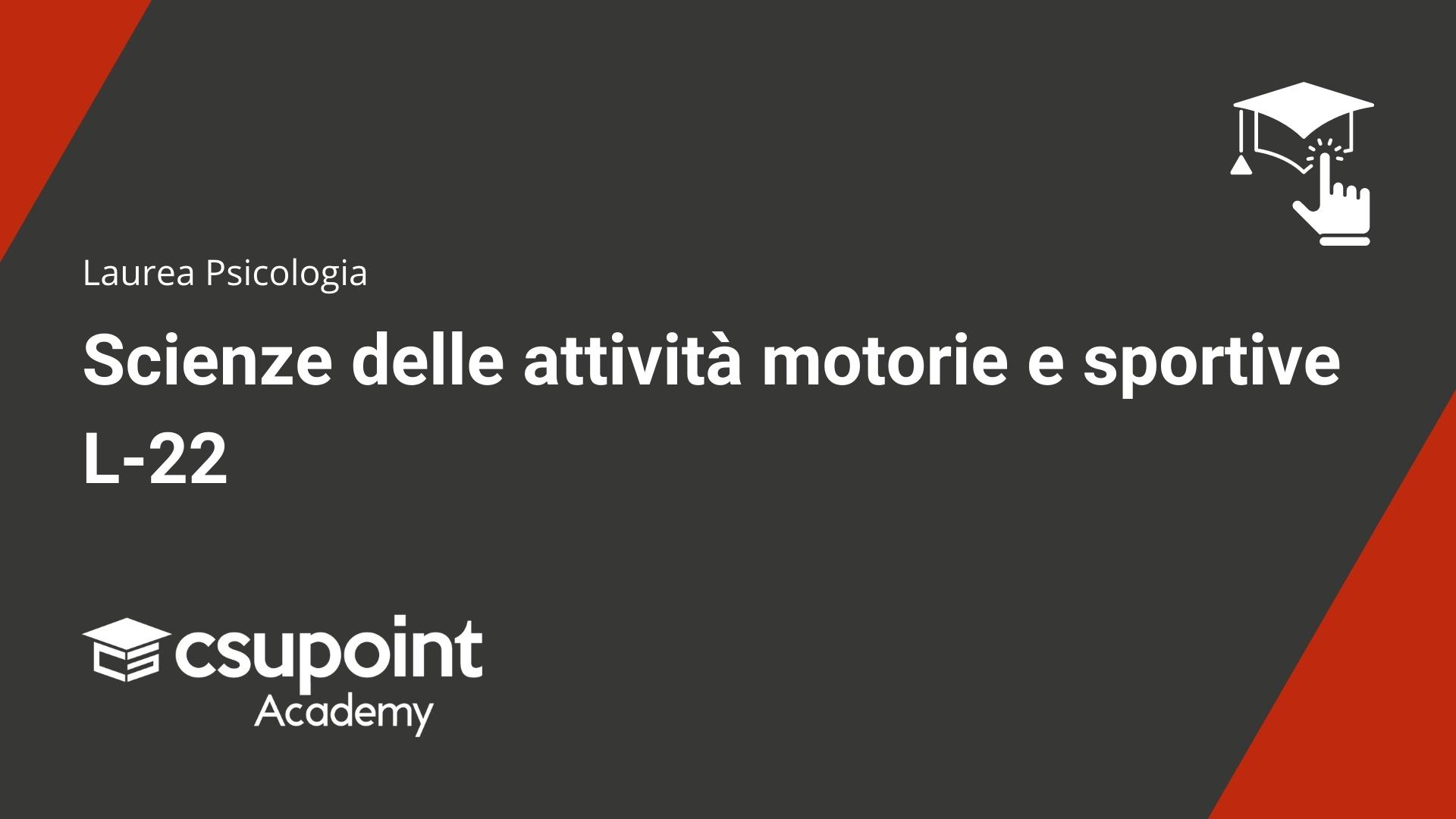 Laurea in Scienze motorie - Sport and Football Management
