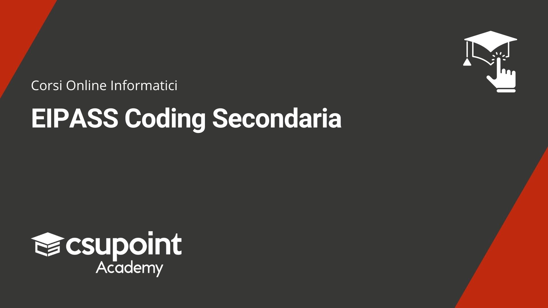 EIPASS Coding Secondaria