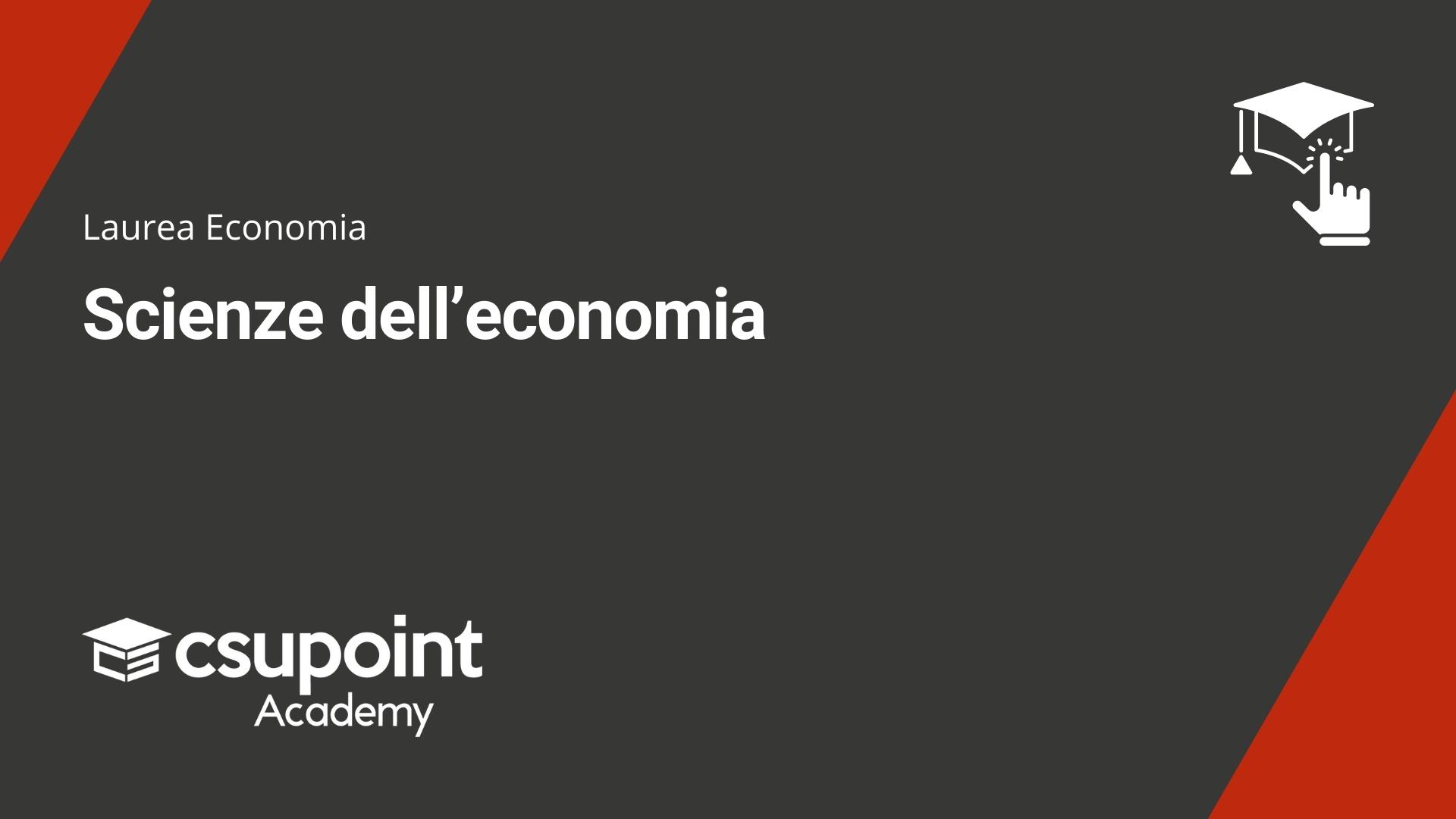 laurea magistrale in scienze economiche