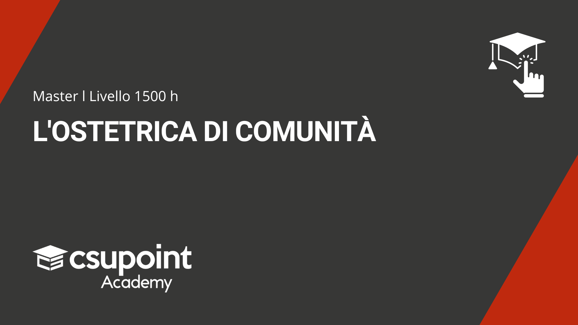 Master in L'ostetrica di comunità online