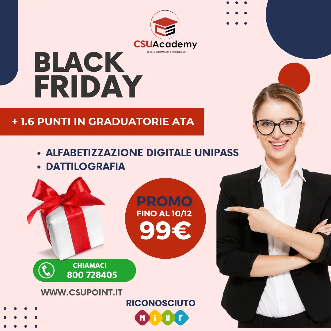 Promo black friday Personale ATA