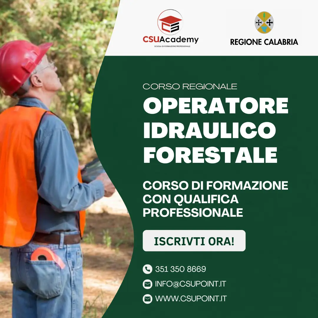 Corso idraulico forestale Calabria