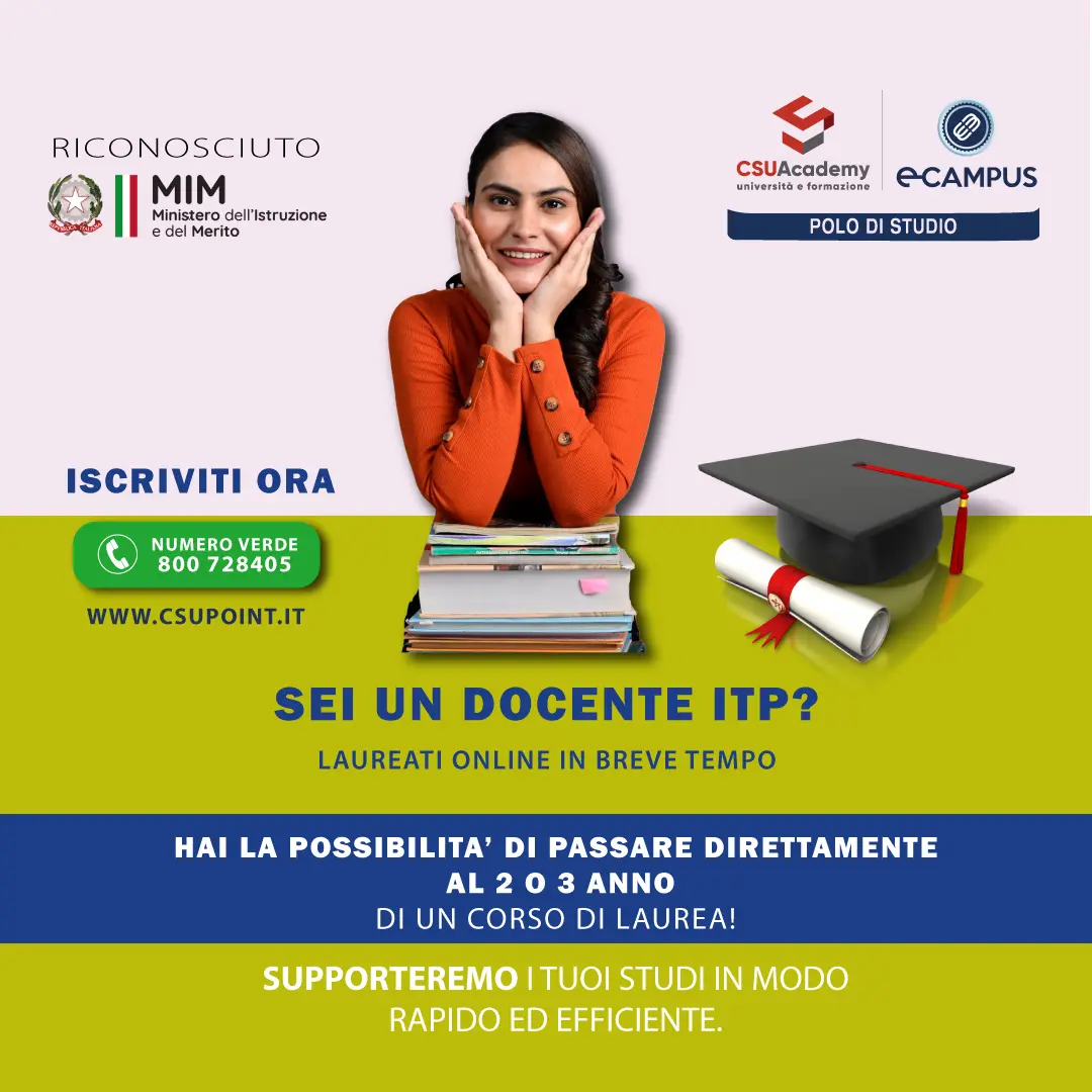 Corsi di laurea brevi per docenti ITP