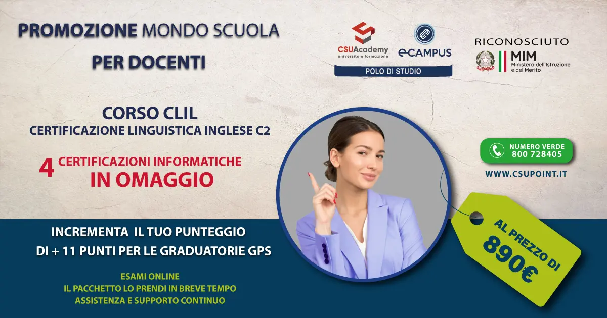 Offerta per docenti_ pacchetto 11 punti in GPS